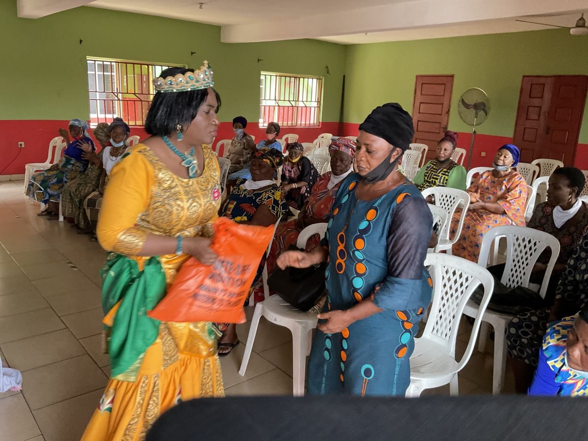 Providing Food for Widows